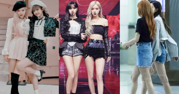 Combo toàn chân phái đỉnh nhất Kpop Rosé - Lisa: Chân ảo như PTS, biến sân bay thành sàn catwalk, 2 cô chị BLACKPINK hóa tí hon