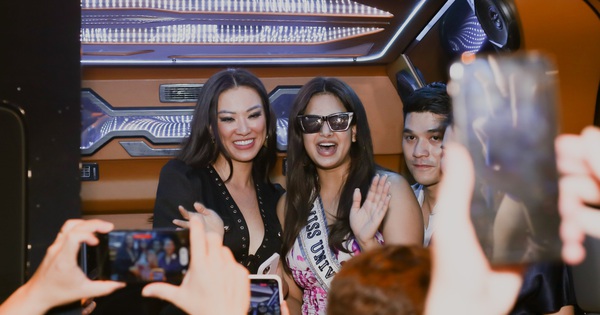 Đương kim Miss Universe 2021 đổ bộ Việt Nam, Kim Duyên và fan ra sân bay chào đón