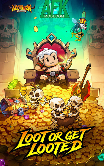 Kiếm về các món trang bị từ việc tiêu diệt bọn quái vật trong game Lootborn Warriors
