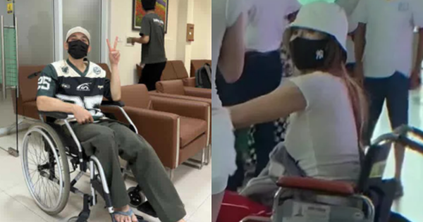 Lan Ngọc và Liên Bỉnh Phát gặp tai nạn phải ngồi xe lăn