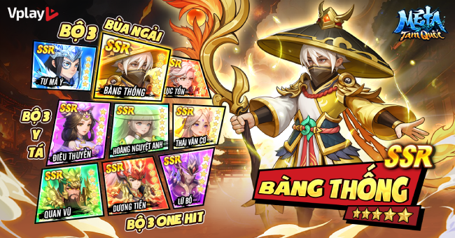 Mê Ta Tam Quốc – Vplay khẳng định đẳng cấp sân chơi meta với vô vàn tính năng chiến thuật