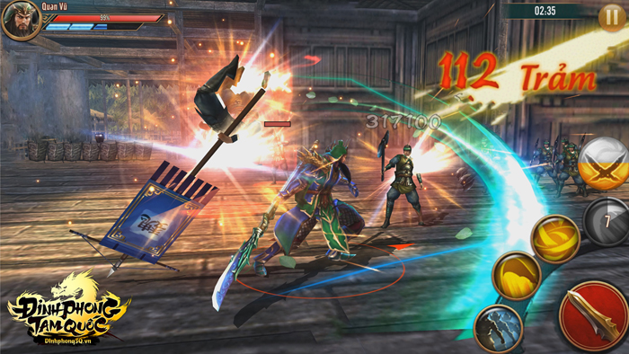 Nếu bạn là fan của Dynasty Warriors thì đừng nên bỏ qua Đỉnh Phong Tam Quốc