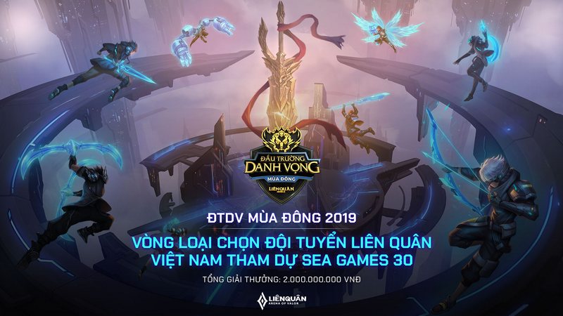 Đấu Trường Danh Vọng chính thức là vòng loại chọn tuyển Việt Nam tham gia SEA Games 30