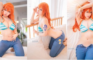 Hè đã nóng còn thêm nực khi ngắm hoa tiêu Nami sexy khó cưỡng qua loạt ảnh cosplay đốt mắt người nhìn