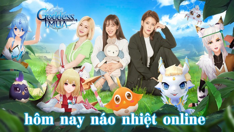 Game phiêu lưu mạo hiểm Goddess MUA tặng người chơi 10 lần quay thưởng miễn phí mừng ra mắt