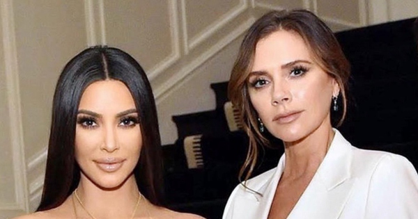 Mối quan hệ thân thiết giữa Victoria Beckham và Kim Kardashian