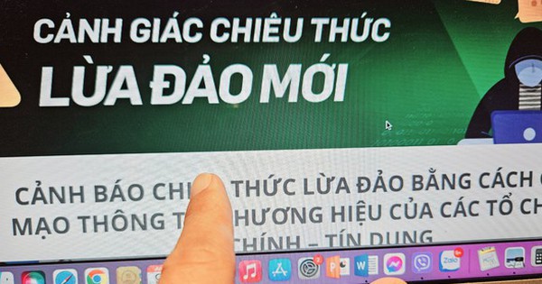 Ngân hàng lại cảnh báo thủ đoạn mạo danh cơ quan thuế để lừa đảo