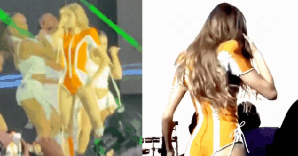Clip: Lisa (BLACKPINK) không có hở nhất, chỉ có hở hơn, lộ cả nửa vòng 3 nhức mắt giữa concert!
