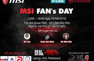 MSI tổ chức buổi offline cho game thủ mua PC giá siêu siêu rẻ