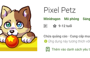 3 lý do để chơi Pixel Petz, nhà thiết kế thú cưng ảo sáng tạo của Minidragon