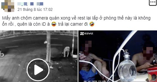 Cười ra nước mắt: Lắp camera chống trộm nhưng bị 