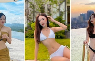 3 hot girl đóng phim Việt giờ vàng đọ dáng với bikini