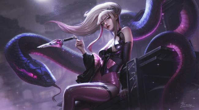 LMHT: Chiêm ngưỡng skin K/DA fanart sexy hết nấc, hớp hồn hàng loạt game thủ