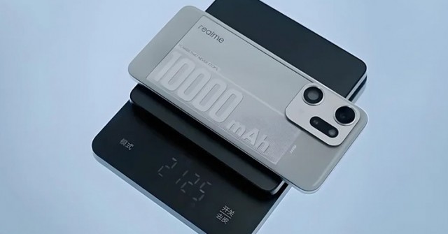 Realme tiết lộ smartphone pin siêu khủng 10.000 mAh