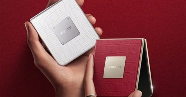 Xiaomi Mix Flip 2 ra mắt phiên bản giới hạn đính kim cương, giá 25,7 triệu đồng
