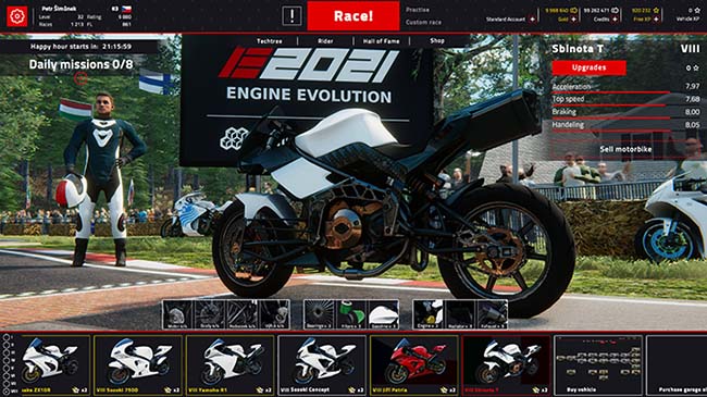 Engine Evolution 2021 – game thể thao cực hấp dẫn đang mở miễn phí