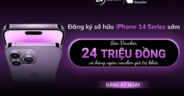 Trúng ngay 24 triệu đồng để mua iPhone 14 khi chơi game siêu dễ tại 24hStore!