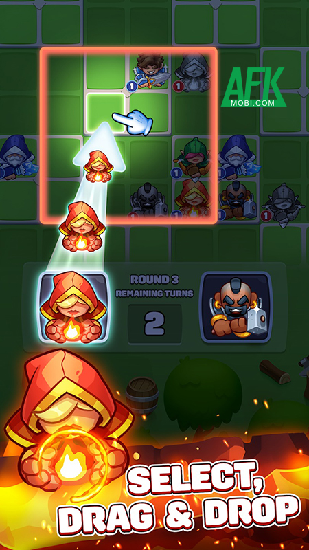 Hero Tactics: 2 Player Game với lối chơi cờ tự động theo hướng độc đáo