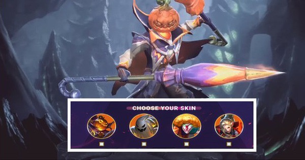 Liên Quân Mobile: Garena tặng 3 tướng, 3 skin Halloween và 25 giấy vẽ bùa vào ngày 31/10