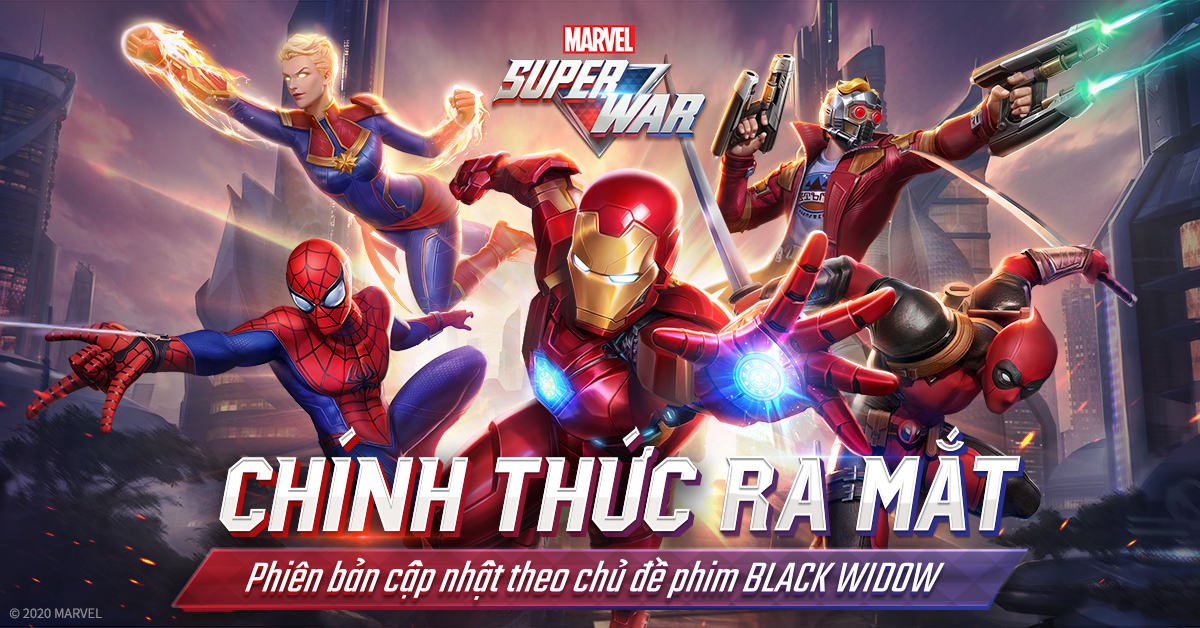 MARVEL Super War chính thức ra mắt tại Việt Nam! Hơn 50 nhân vật MARVEL chờ bạn vào chiến đấu!
