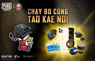 Ăn rong biển, chạy vòng bo và nhận hẳn điện thoại “to to” là chuỗi sự kiện mà PUBG và Tao Kae Noi hợp tác mang lại