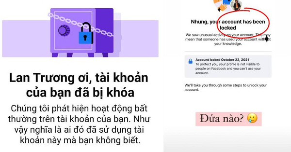 Nóng: Nhiều tài khoản Facebook bị khoá không rõ lý do