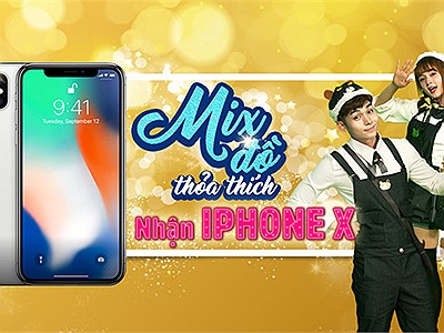 Nhận ngay siêu phẩm iPhone X chỉ với 5 bước cực đơn giản sau!