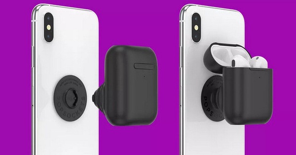 Khó thế mà vẫn làm: PopSocket ra mắt móc đeo gắn điện thoại, bao luôn cả hộp đựng AirPods