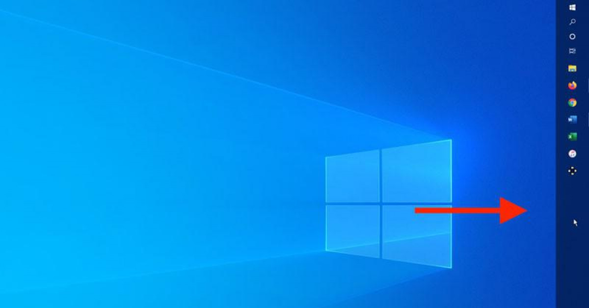 Hướng dẫn chuyển vị trí thanh taskbar trên Windows 10