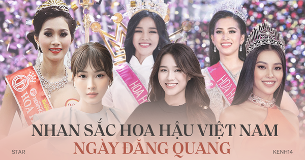 Nhan sắc dàn Hoa hậu Việt Nam lúc đăng quang: Tiểu Vy được báo quốc tế ca ngợi, Mai Phương Thuý nhận 