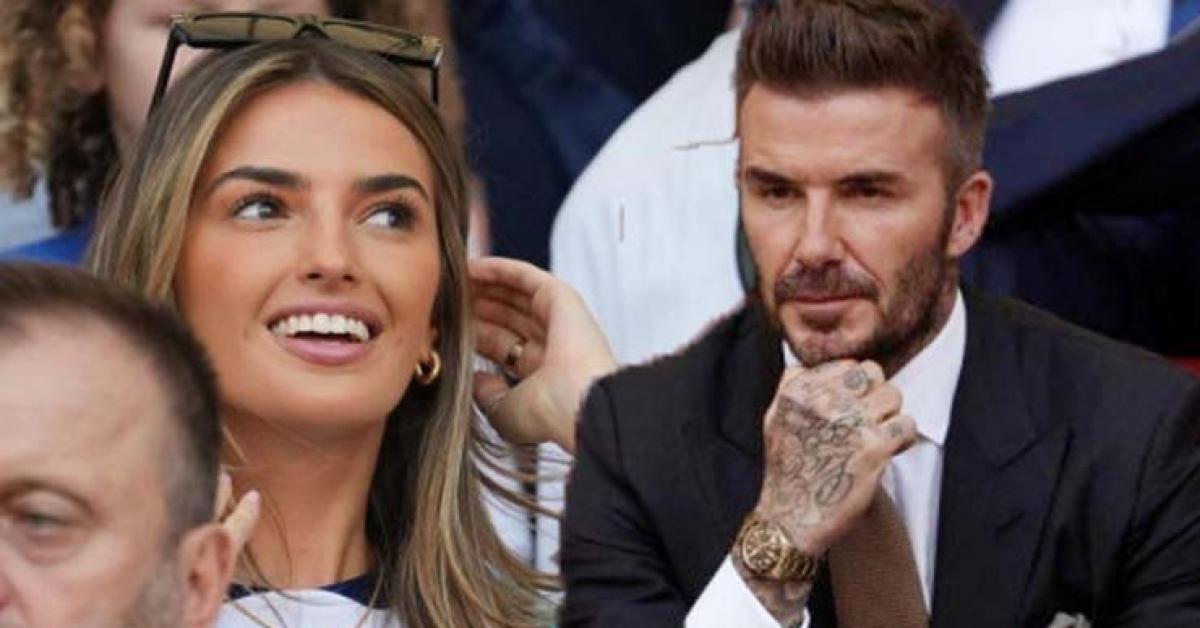 David Beckham và dàn WAGs tuyển Anh trên khán đài trận thắng 6-2