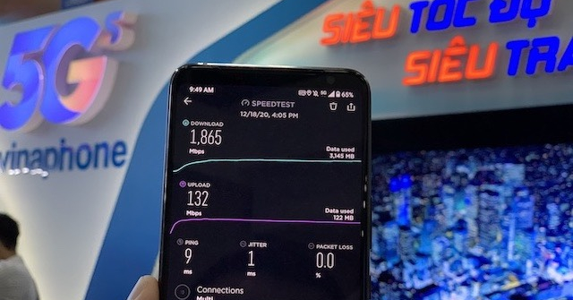 Chi tiết những nơi bắt được sóng 5G của VinaPhone tại Hà Nội và TP.HCM