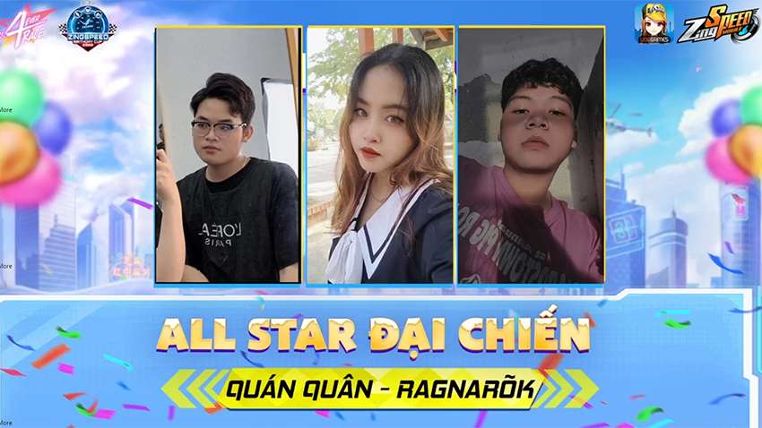 ZingSpeed Mobile – sinh nhật 4 tuổi khác biệt với những trận đấu hấp dẫn từ Showmatch All Star Đại Chiến