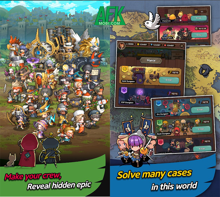 Hero Kingdom : Idle RPG đưa bạn vào hành trình khám phá Vương Quốc bị lãng quên