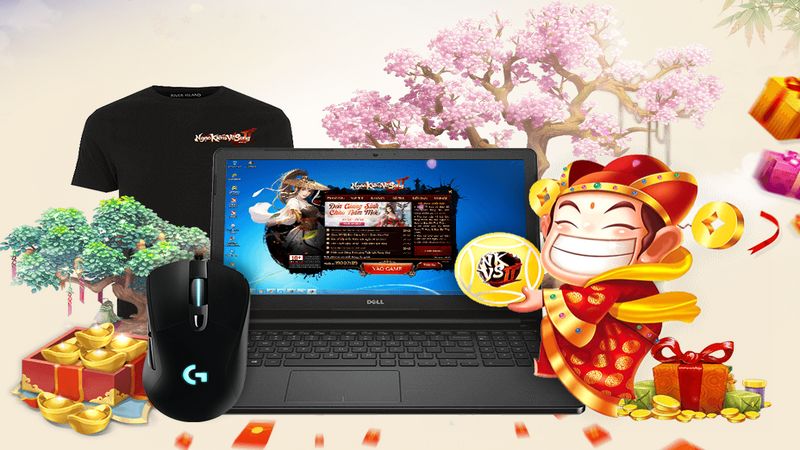 Gamer Ngạo Kiếm Vô Song 2 được vui Tết sớm với sự kiện khủng tặng Dell Vostro 3568