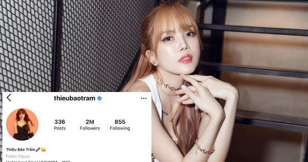 Instagram Thiều Bảo Trâm cán mốc 2 triệu người theo dõi chỉ sau 3 ngày ồn ào liên quan đến 