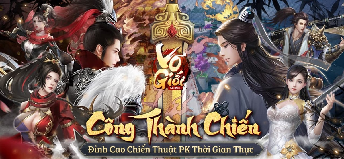 Võ Giới Mobile ra mắt 24/1: Kiếm Hiệp Quốc Dân Nhập Vai 7 môn phái, game duy mất sở hữu môn phái “không vũ khí”