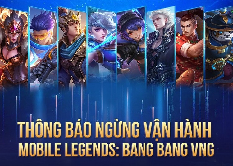 Hồi kết đã tới, Mobile Legends: Bang Bang VNG thông báo ngừng phát hành tại Việt Nam