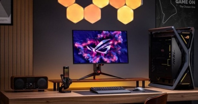 Asus ra mắt màn hình chơi game OLED 4K 27 inch đầu tiên trên thế giới