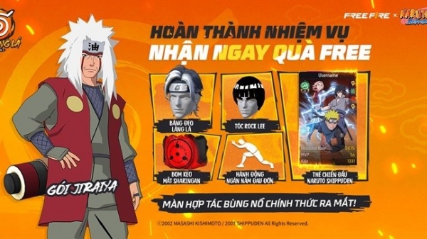 Thế giới Naruto trong Free Fire: Làng Lá đến núi Hokage và nhiều điều khiến fan mê mẩn