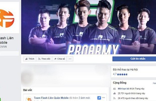 Liên Quân Mobile: ProArmy chính thức “sang tên đổi chủ”, có hợp đồng tài trợ từ Team Flash