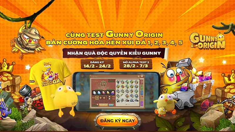 Gunny Origin mở Alpha Test 2 để game thủ trải nghiệm cường hóa đá 5 cấp