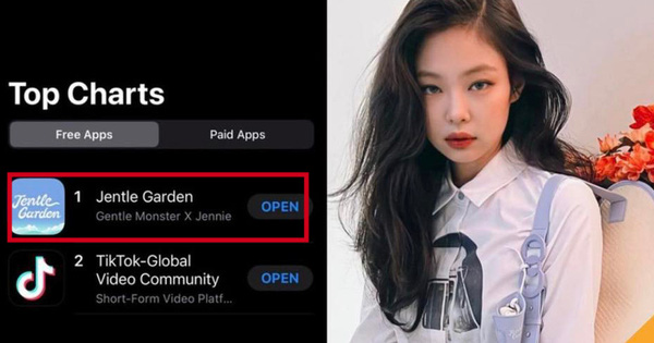 Tựa game của Jennie (BLACKPINK) vượt qua TikTok, trở thành ứng dụng được tải về nhiều nhất trên App Store