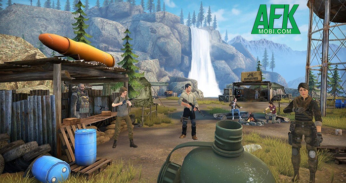 Survival Nation: Mobile đưa người chơi sinh tồn trong một thế giới hậu tận thế zombie