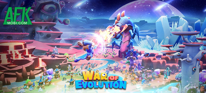 Bước vào War of Evolution để lai tạo ra sinh vật độc đáo của riêng bạn