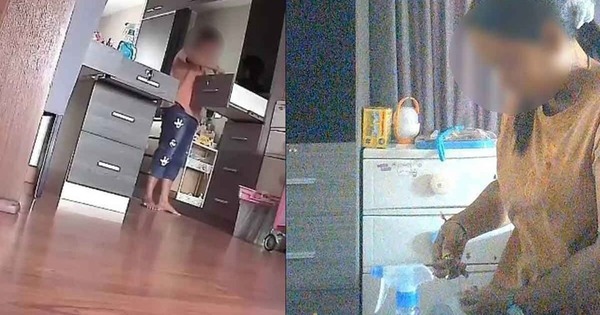 Bí mật lắp camera, chủ nhà lạnh người với những hành động khó tin của giúp việc