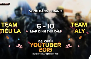 Đại chiến Youtuber Đột Kích: Pino và ALY gặp nhau tại Bán kết