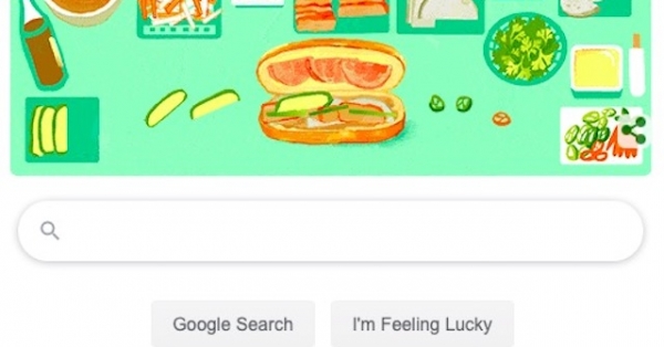 Bánh mì Việt Nam xuất hiện trên trang chủ Google tại hơn 10 quốc gia