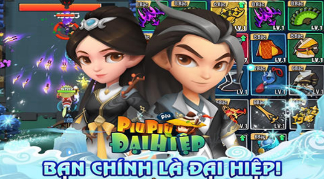 Trải nghiệm Đại Hiệp Piu Piu Piu, game cuốn hút với bối cảnh võ hiệp quen thuộc