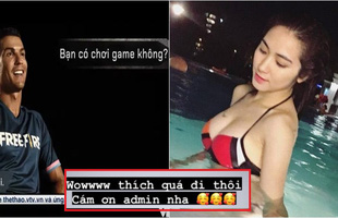 “Chơi game có Ronaldo”, Hòa Minzy được Admin inbox riêng tâm sự và tặng kim cương trị giá hàng triệu VNĐ